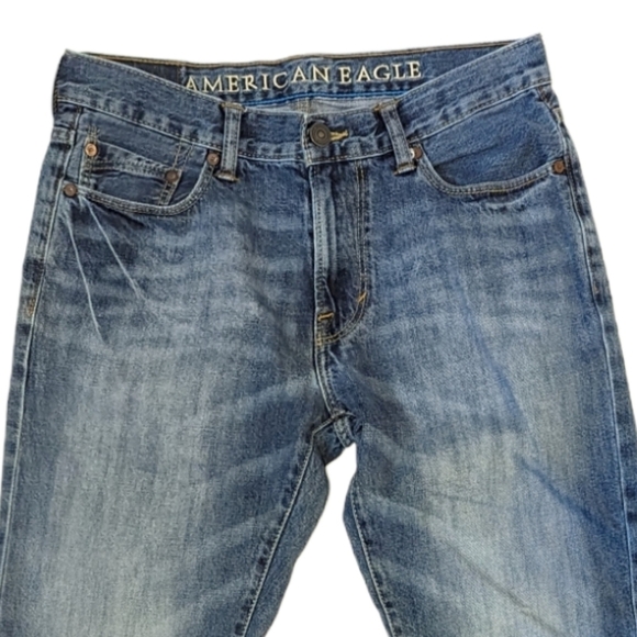 AMERICAN Eagle slim straight jeans size 30 - Picture 4 of 9